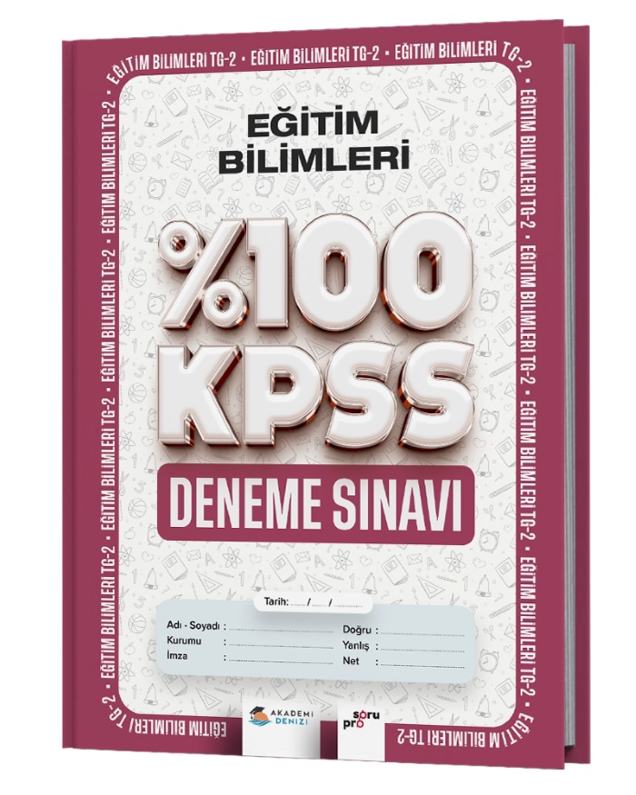 AKADEMİ DENİZİ %100 KPSS LİSANS E.BİL. TG2 - 2024